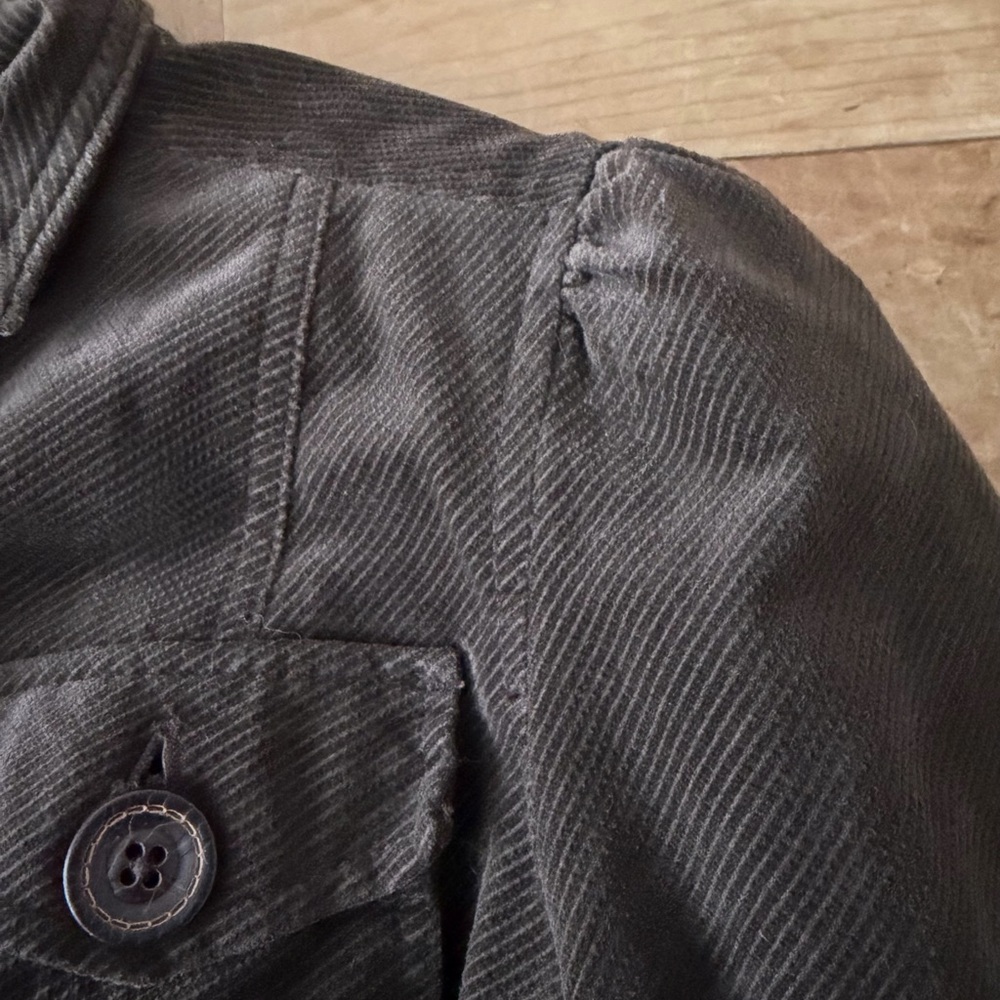GAP Women's Dark Brown Utility Jacket - Picture 5 of 8